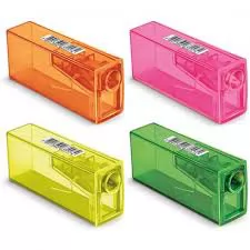 APONTADOR COM DEPOSITO NEON CLASSICO FABER CASTELL