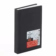 CADERNO CAPA DURA 100FL 10,5MMX14,8MM S/PAUTA ARTBOOK ON