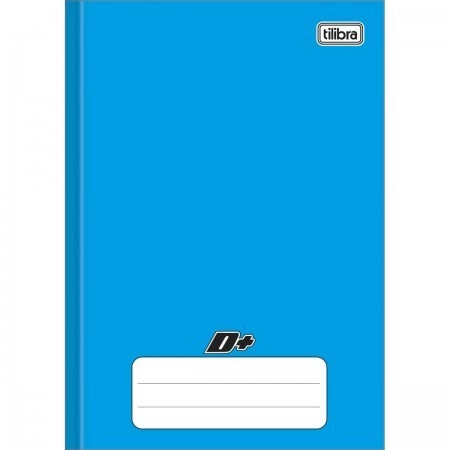 CADERNO BROCHURA 1/4 D+ AZUL 96FLS