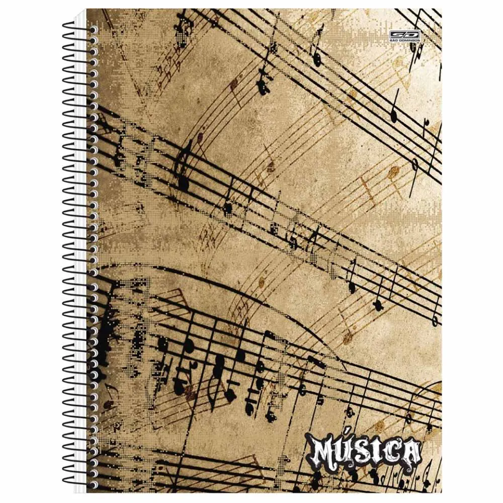 CADERNO DE MÚSICA UNIV 96 FLS