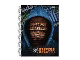 CADERNO HACKERS 96FLS UN. CAPA SORTIDA
