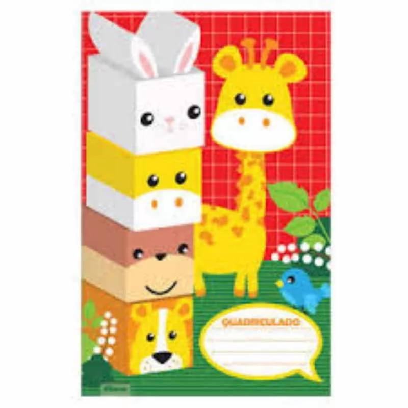CADERNO QUADRICULADO 10MM  40 FL FORONI