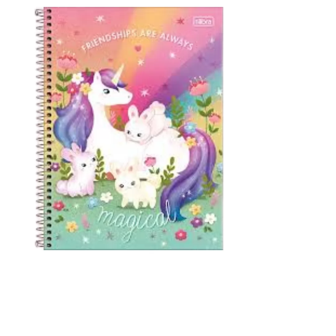 CADERNO UNIV. ESP. UNICÓRNIO 80 FLS