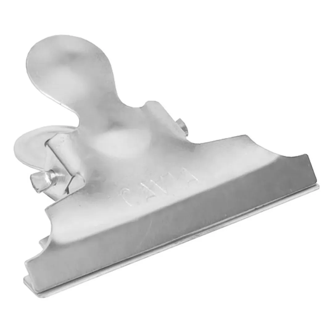 PRENDEDOR DE PAPEL ZINCADO PEQUENO 75MM CA-175 - CAVIA