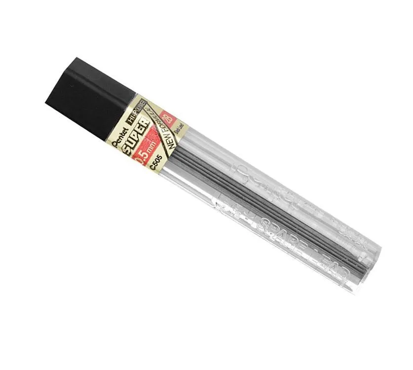 GRAFITE 0.5MM 12 MINAS  4B-PENTEL