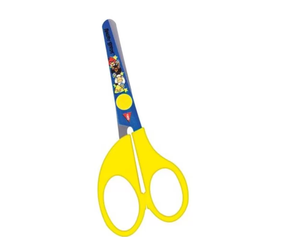 TESOURA ESCOLAR 13CM TRIS ANGRY BIRDS