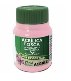TINTA ACRILICA FOSCA 37ML ROSA