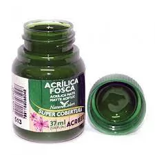 TINTA ACRILICA FOSCA 37ML VERDE MUSGO
