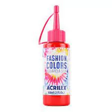 TINTA AQUARELA SILK 60ML VERMELHO
