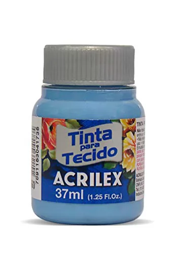 TINTA TECIDO AZUL CARIBE FOSCA 37ML