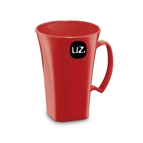 CANECA VERMELHA  CAPPUCCINO 400ML