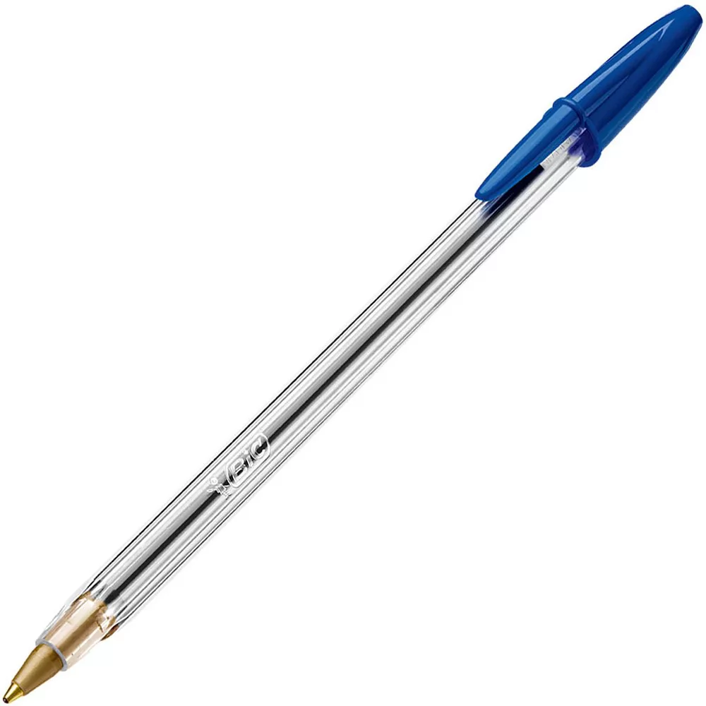 CANETA DURA+1.0 MM BIC AZUL