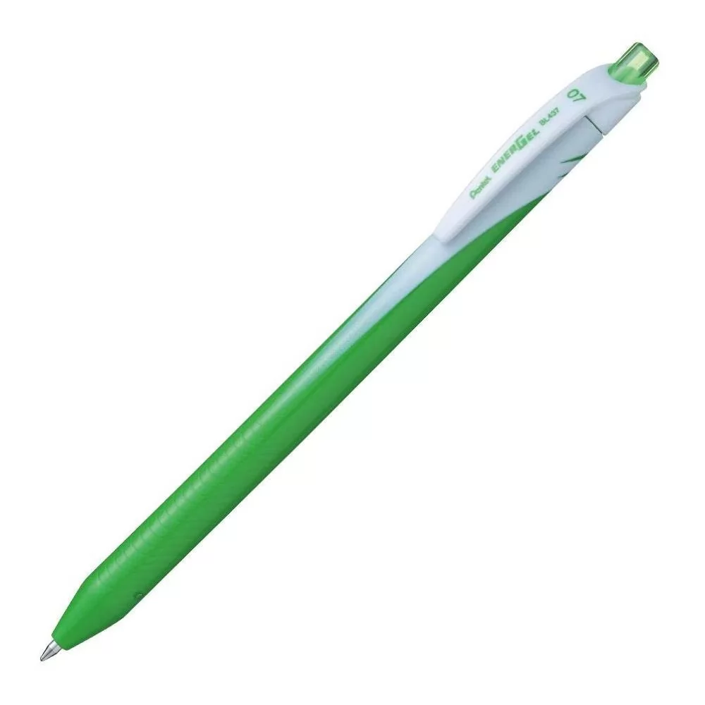 CANETA ENERGEL WAVE RETRATIL 0,7 VERDE