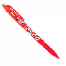 CANETA ESF 0.7MM APAGAVEL PILOT FRIXION BALL VERMELHO
