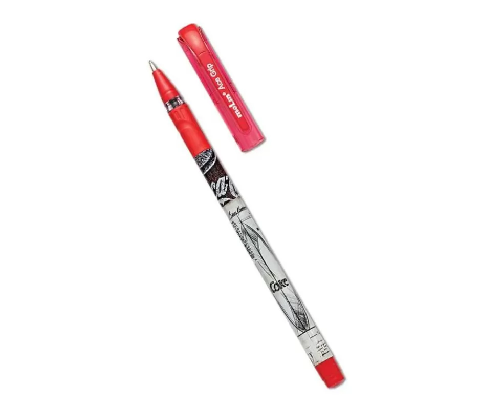 CANETA ESFEROGRÁFICA 1.0 RETRATIL CLS MOLIN COCA COLA