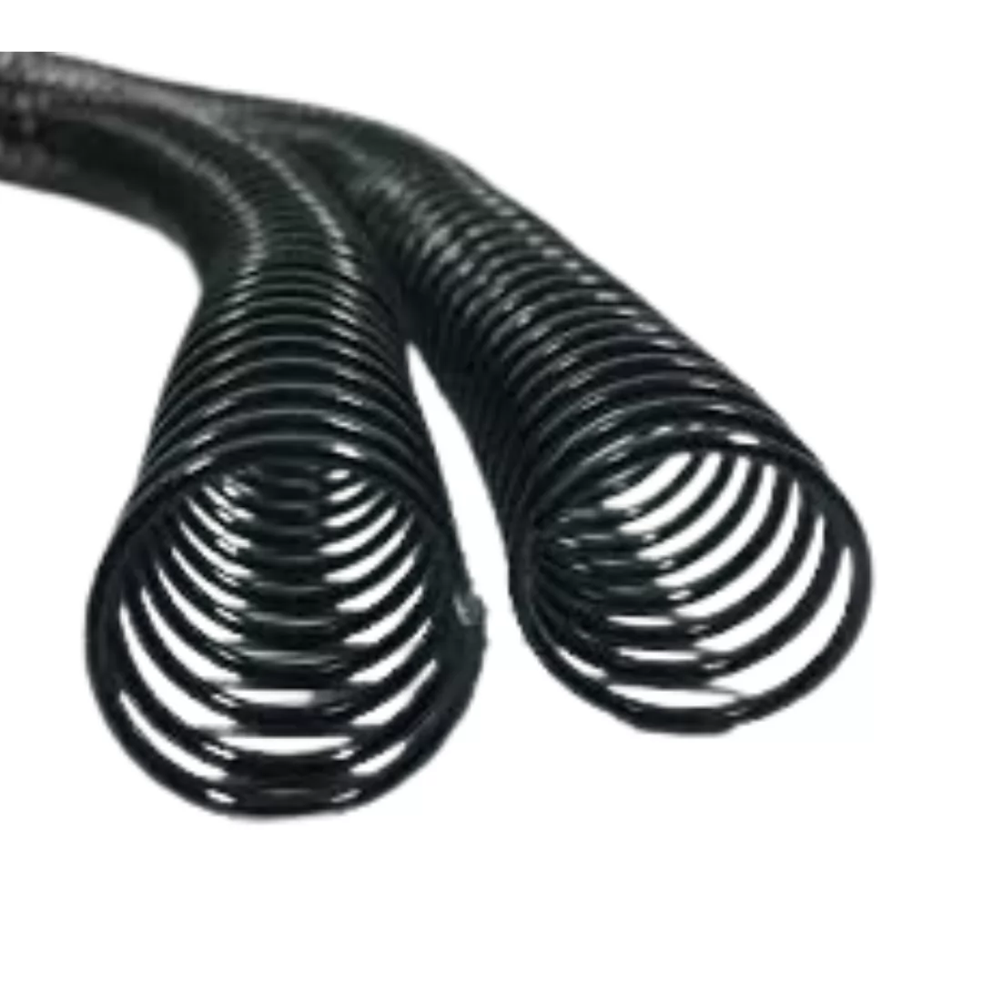 ESPIRAL PARA CADERNO 33MM PRETO. P/250FLS AVULSO