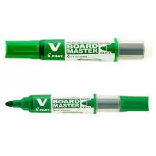MARCADOR QUADRO BRANCO VERDE PILOT RECARREGAVEL