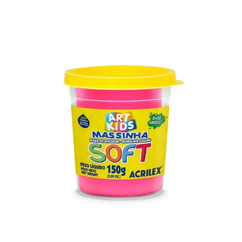 MASSA MODELAR 150GR ACRILEX SOFT MARAVILHA