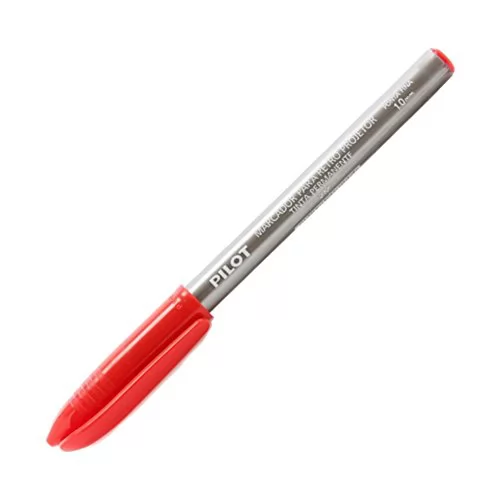 CANETA RETROPROJETOR 1.0MM MARCADOR VERMELHO - PILOT