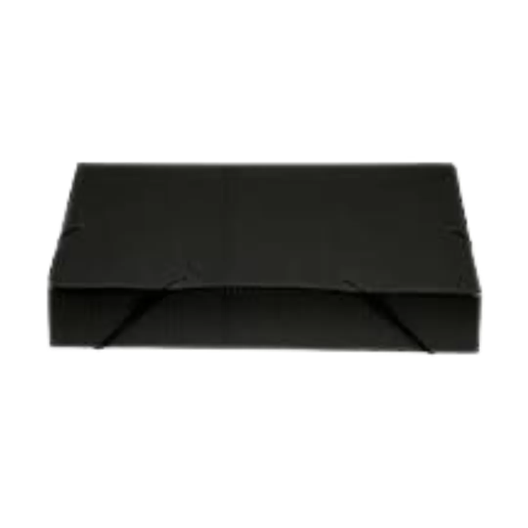 PASTA ABA E ELÁSTICO 235MMX335MM PRETO  POLIBRAS