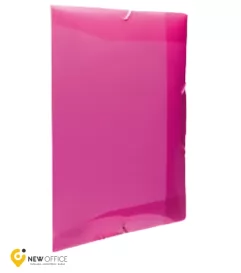 PASTA ABA ELÁSTICA PLASTICA OFICIO PINK DELLOLINE