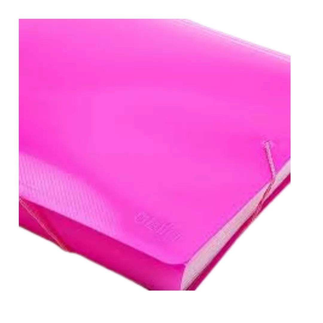 PASTA SANFONADA PLÁSTICA A4 12 DIVISÕES PINK LINE DELLO