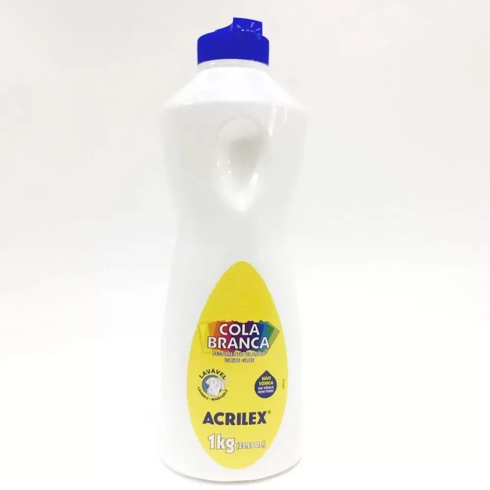 COLA BRANCA 1 KG ACRILEX