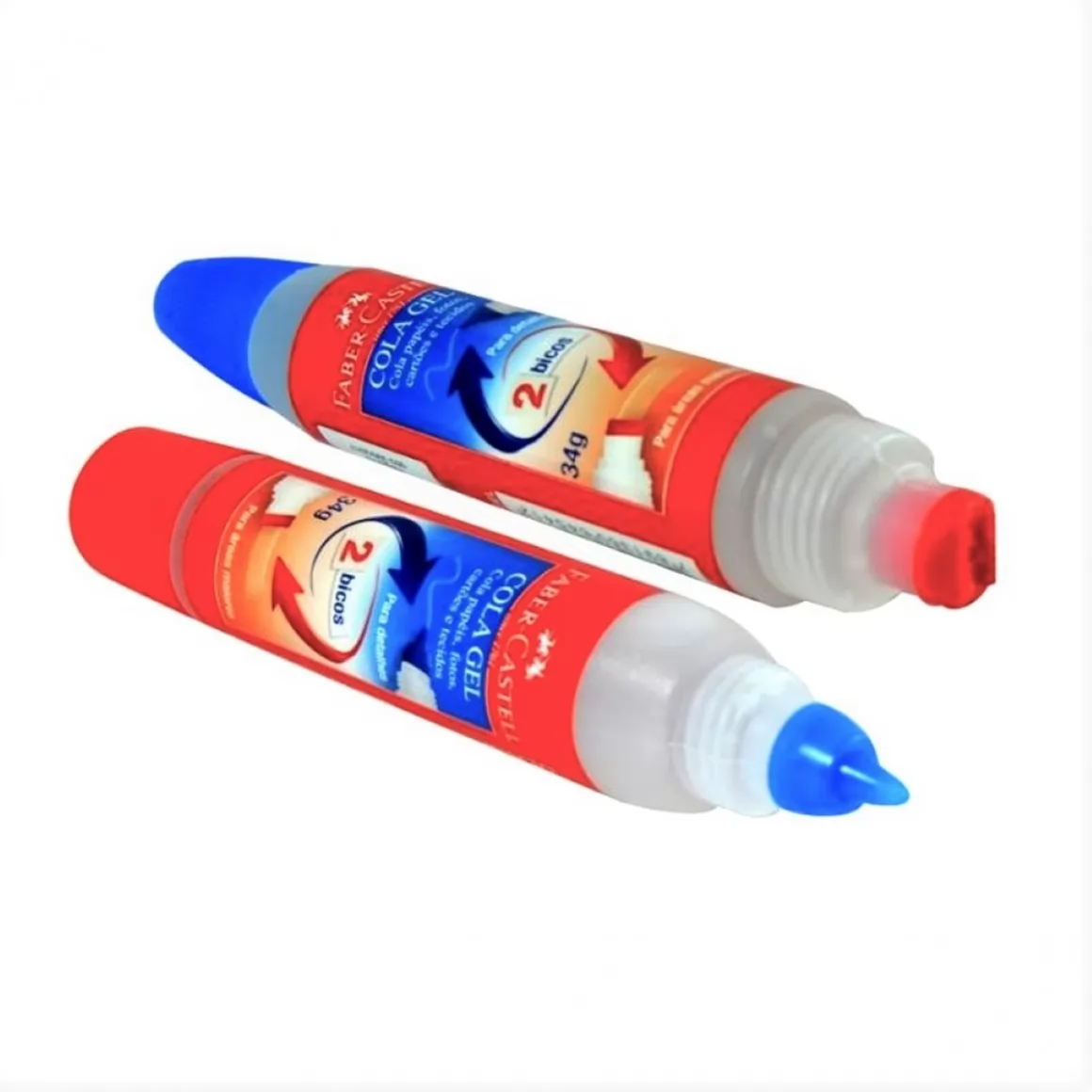 COLA GEL 2 BICOS 34G - FABER CASTELL