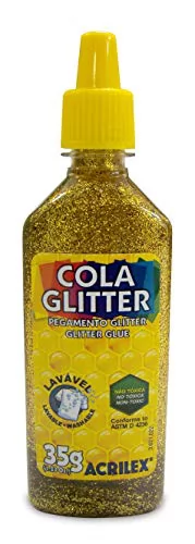 COLA GLITTER 35G ACRILEX 201 OURA