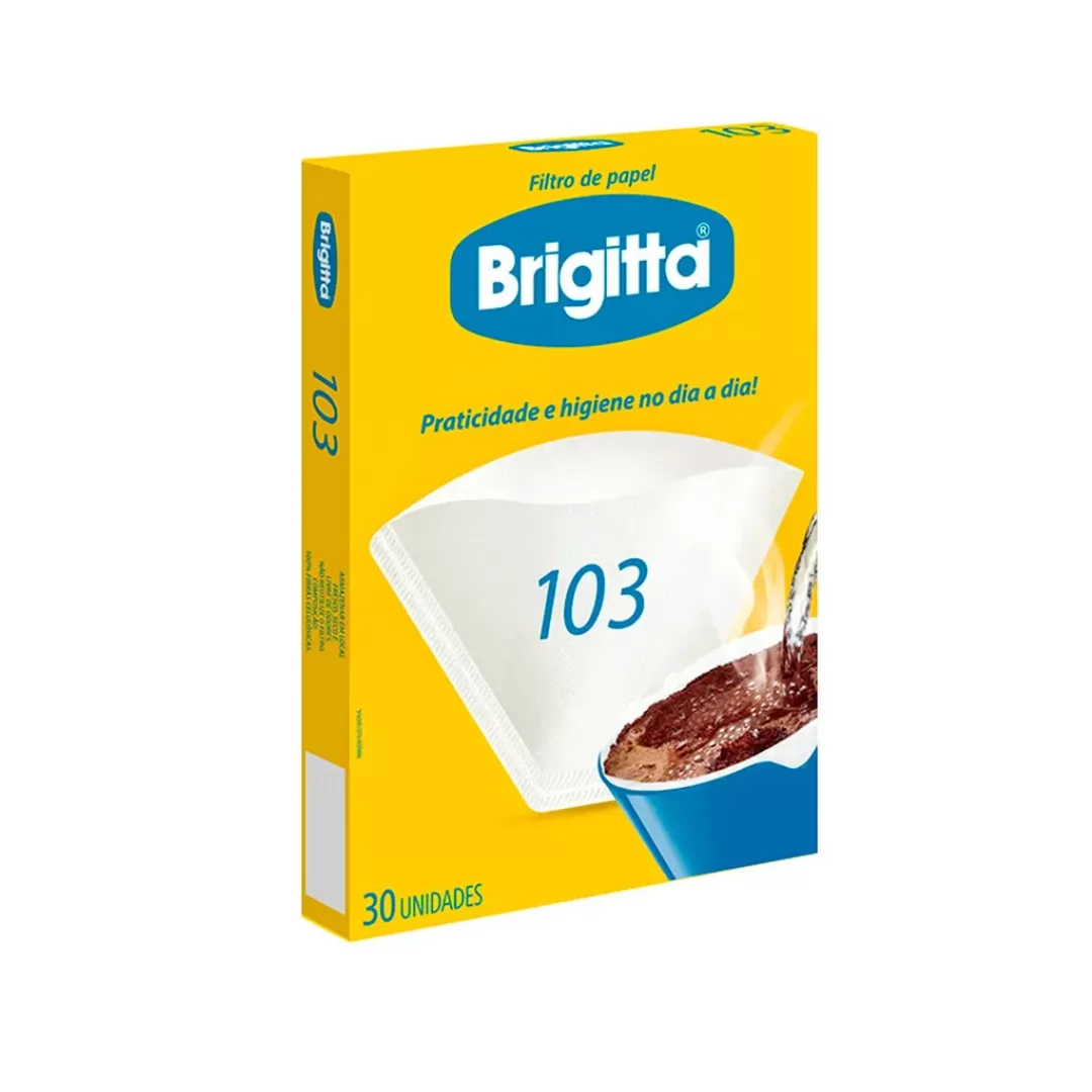 FILTRO DE PAPEL BRIGITTA 103 C/ 30 UN