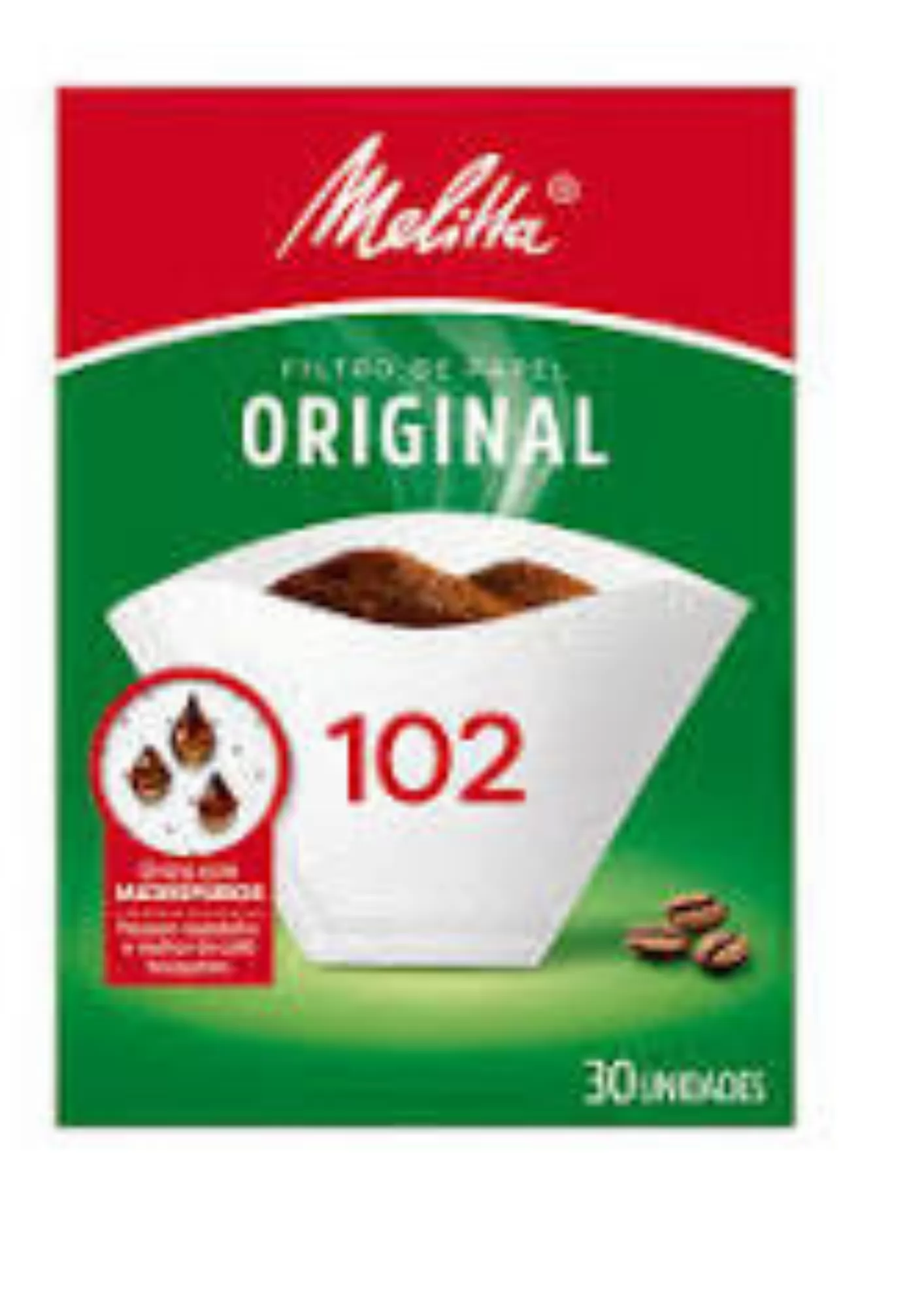 FILTRO DE PAPEL ORIGINAL 102 MELITTA 30UN