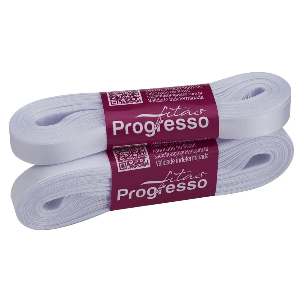 FITA CETIM SIMPLES 15MMX10M BRANCA - PROGRESSO