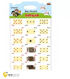 JOGO BARALHO COM 54 CARTAS CARTELA- PACIFIC