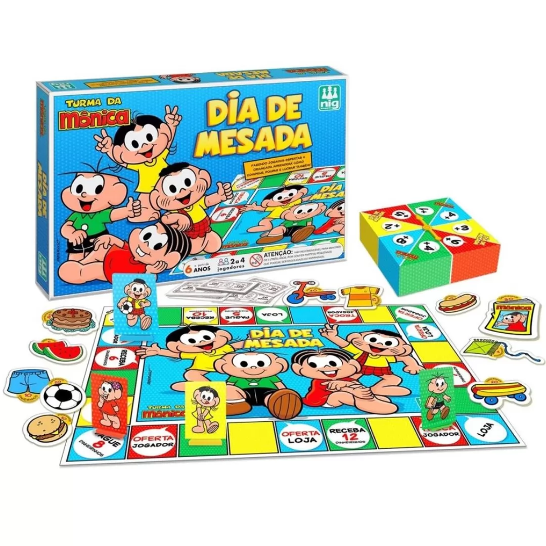 TURMA DA MONICA DIA DE MESADA