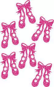 SAPATILHA 6CMX10CM EVA GLITTER