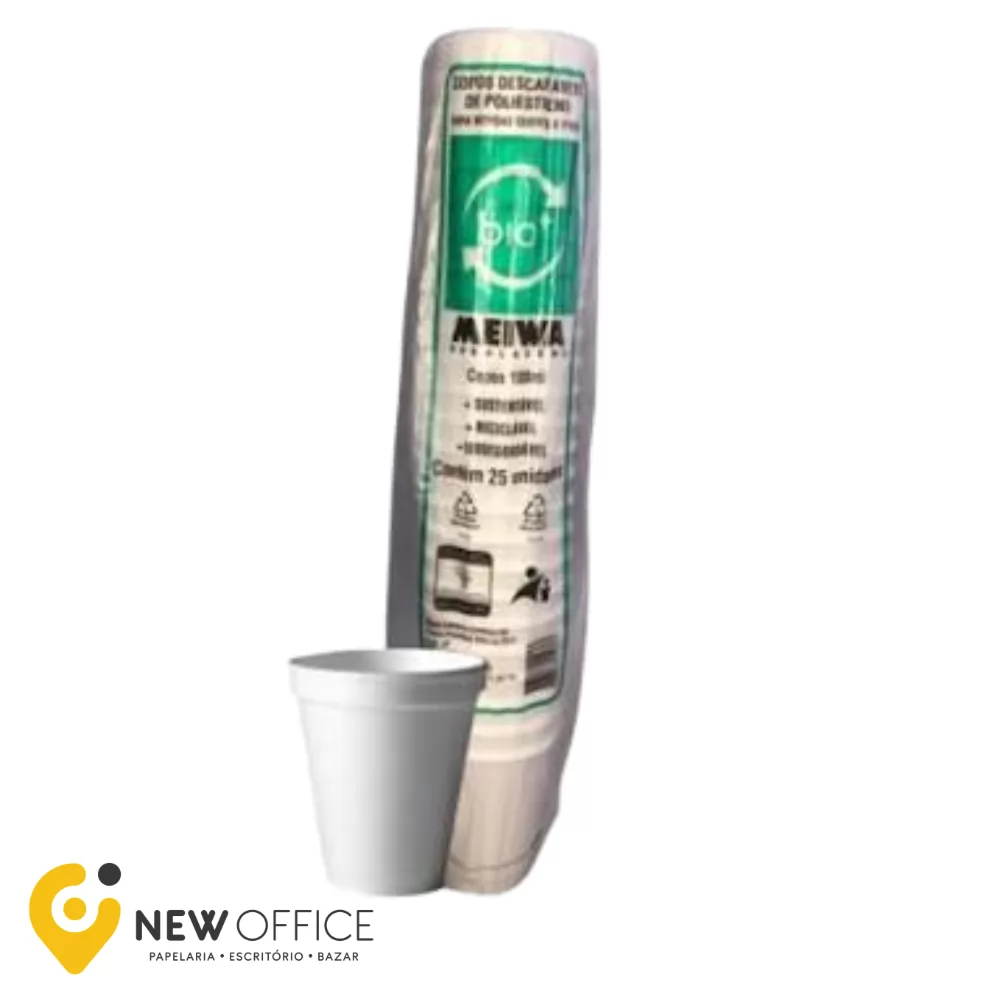 COPO TÉRMICO MEIWA 180 ML C/ 25 UNIDADES