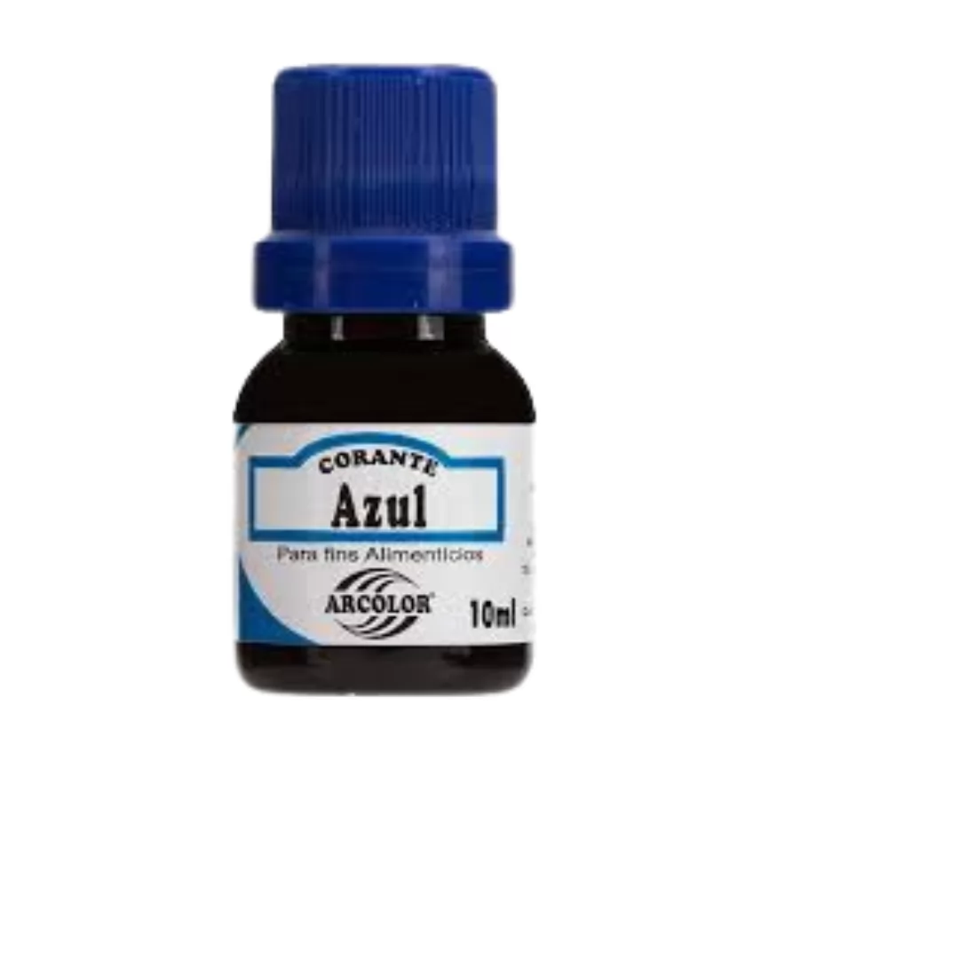 CORANTE LIQUIDO PARA ALIMENTOS 10ML AZUL - ARCOLOR