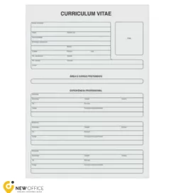 CURRICULUM VITAE 315X430MM SD AVULSO