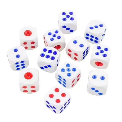 DADO COM 6 LADOS AVULSO N13