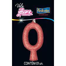 VELA PURO GLITTER ROSE GOLD N 0