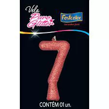 VELA PURO GLITTER ROSE GOLD N 7