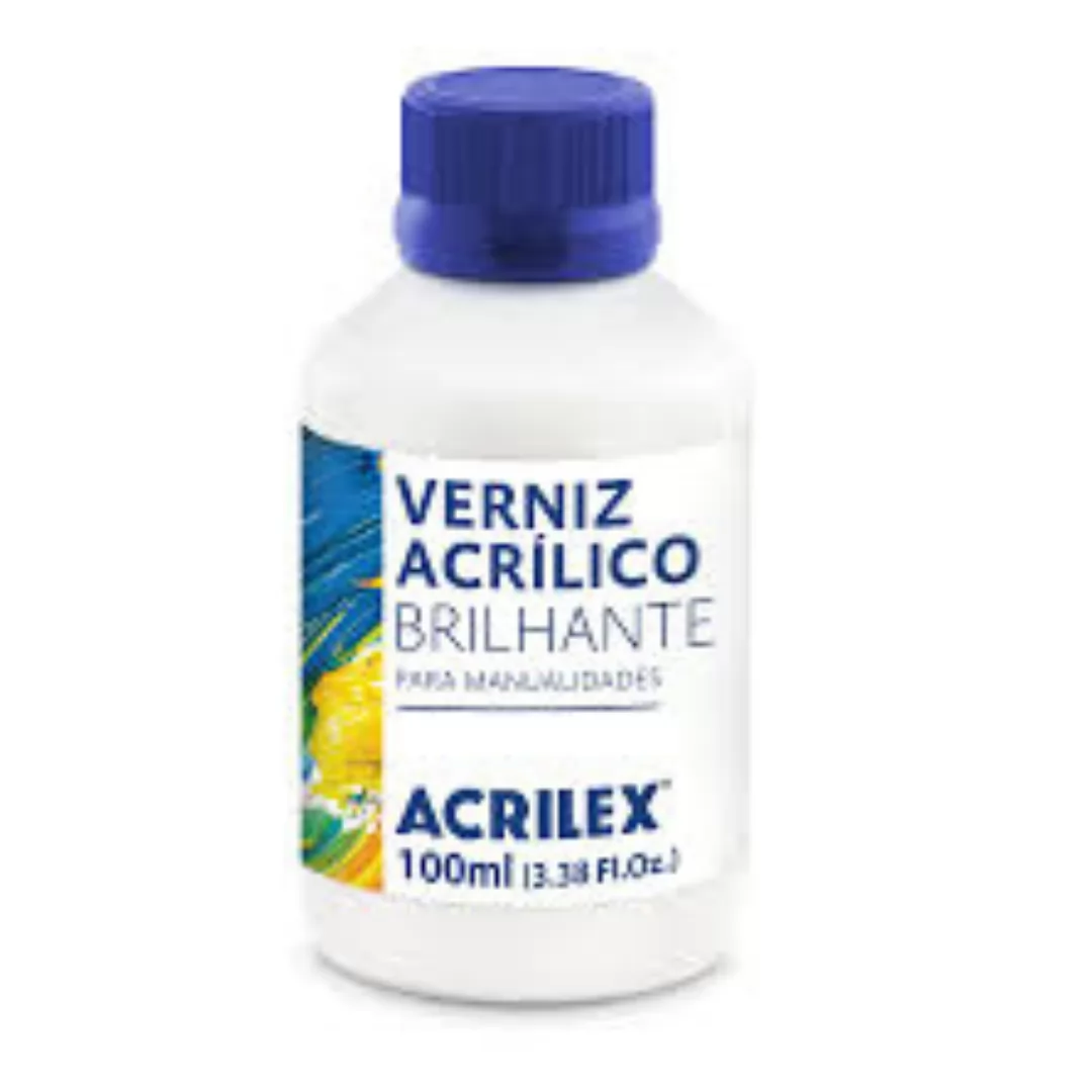 VERNIZ ACRÍLICO BRILHOSO -PET/100ML