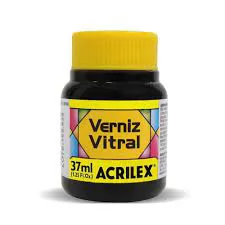 VERNIZ VITRAL/37ML AMARELO OURO