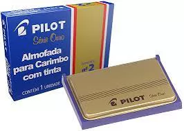 ALMOFADA CARIMBO N-2 5,9CMX9,4CM PILOT AZUL