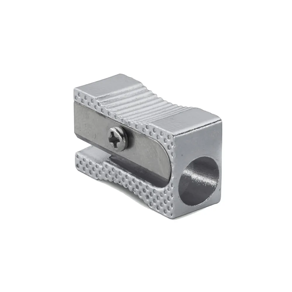 APONTADOR METAL 1 FURO RETANGULAR- BRW