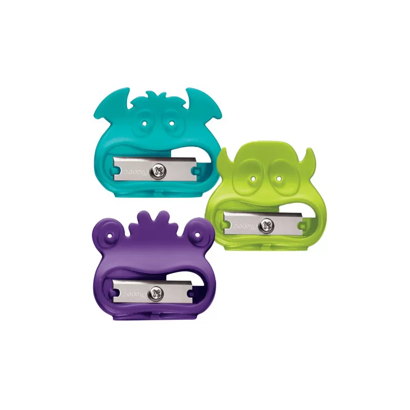 APONTADOR VIVO MONSTROS 1 FURO TUBO X 65- MAPED