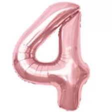 BALÃO METALIZADO 1640 CM ROSE 4