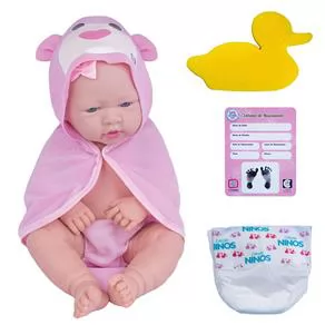 BEBE LOVE BORN BANHO DIVERTIDO ROSA