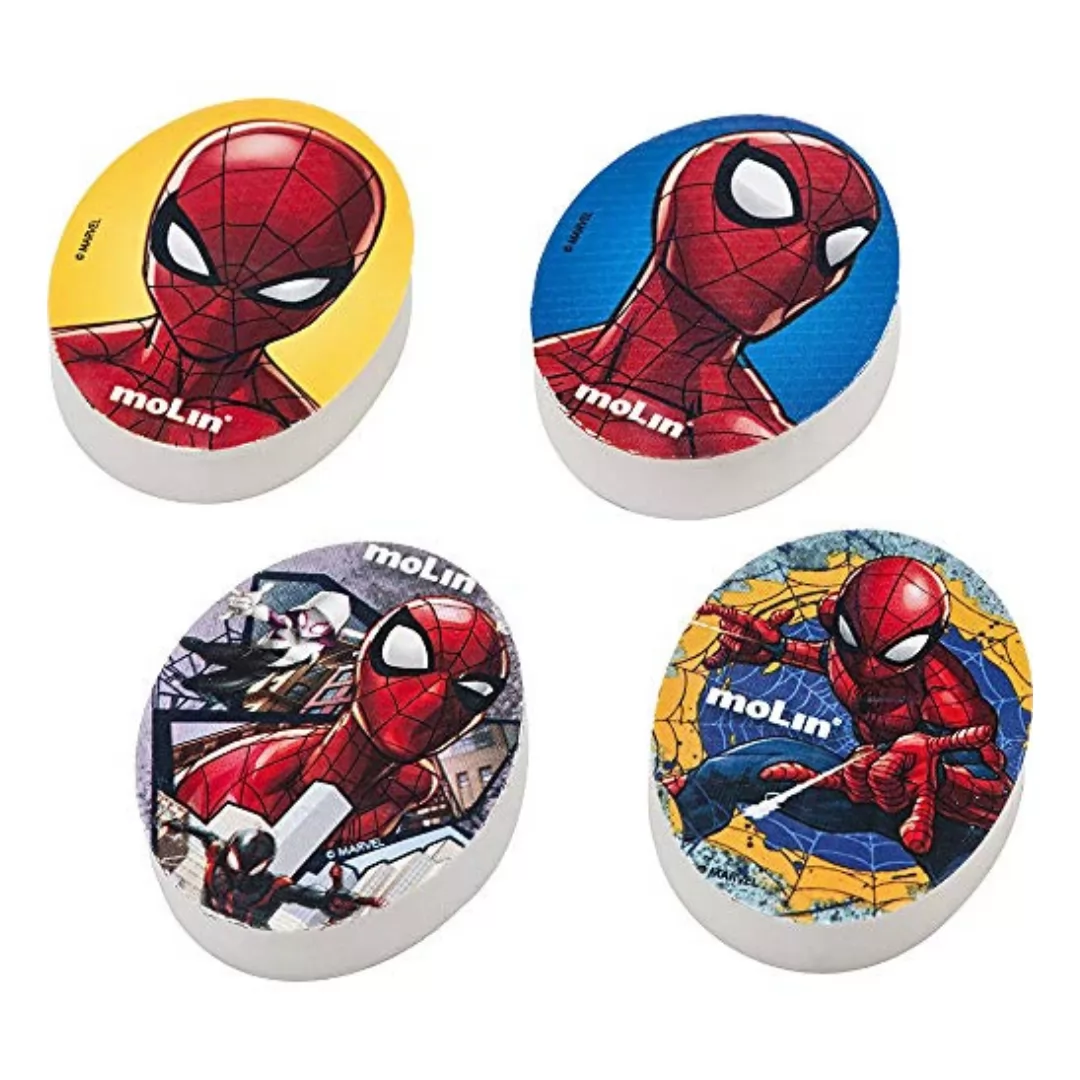 BORRACHA PLÁSTICA MOLIN SPIDER MAN
