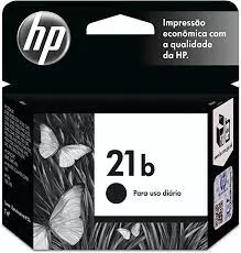 CARTUCHO 21B PRETO 2ML - HP	